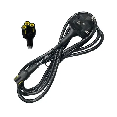 Genuine Laptop Charger Universal Power Cable Lead CORD 2M 3 Pin-UK Plug New UKDC • £5.98