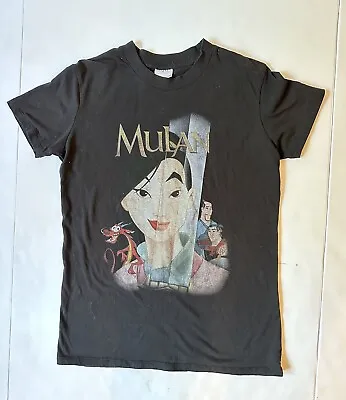Disney X Cotton On Mulan T-shirt  Size Extra Small Black Graphic • $7.99