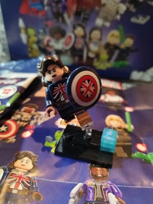£2.99 • Buy Lego Minifigure Marvel Studios #10 Agent Carter As Capt Britain New/Resealed