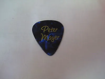 Jimmy Buffett Peter Mayer Royal Blue Logo Back Guitar Pick Parrot Heads • $79.92