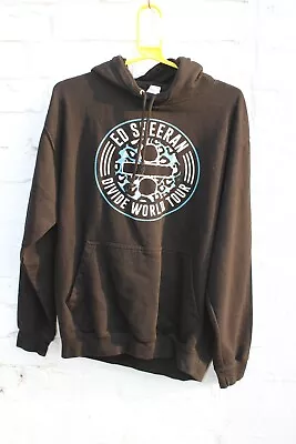 Ed Sheeran Hoodie Medium Mens Black Divide World Tour  • £25