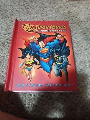 DC Super Heroes: The Ultimate Pop-Up Book By Matthew Reinhart And DC Comics... • $12.50