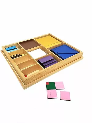 NEW Montessori Sensorial Material - Table Of Pythagoras In Wood  • $54.99