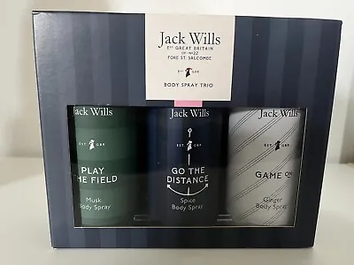 Brand New Mens Jack Wills Body Care Trio Gift Set • £34.99