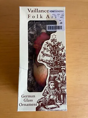 $34.99 • Buy Vaillancourt Rooster In Egg Ornament Easter Folk Art German Spring Chicken Chick