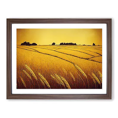 Beauty Of A Wheat Field Vol.4 Wall Art Print Framed Canvas Picture Poster Decor • £24.95