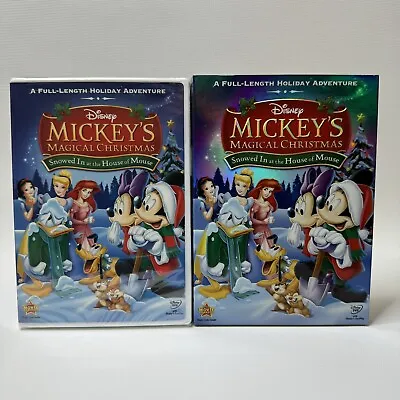 Mickey’s Magical Christmas DVD Snowed In At The House Of Mouse W/Slipcase New • $49.96