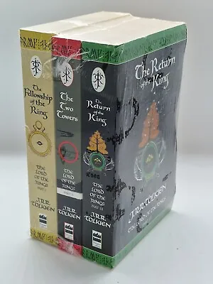 The Lord Of The Rings Trilogy 3 Book Set - Harper Collins - Sealed • £21.99