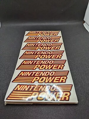 Vintage Nintendo Power Decal Stickers '90s-2000 • $4.49