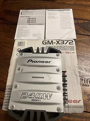 Pioneer GM-X372 2 Ch. Bridgeable Car Amplifier 100W • $75