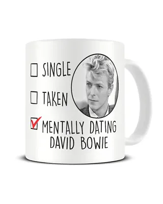 David Bowie Mug Coffee Cup Gift Ideal For Birthday Christmas For Her Mug Gift • £10.99
