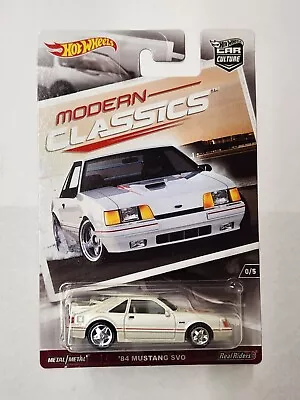 Hot Wheels Modern Classics 84 Mustang SVO • $24.39