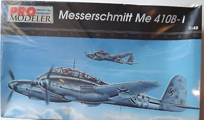 1/48 Monogram Pro-Modeler Messerschmitt Me 410B-1 Bomber OOP **FREE SHIPPING** • $34.99