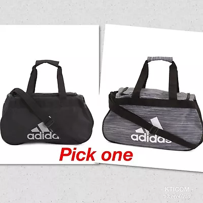 NWT ADIDAS Diablo Small II HEX Print  Duffel Gym Bag/Travel Bag --Pick Color • $19.99