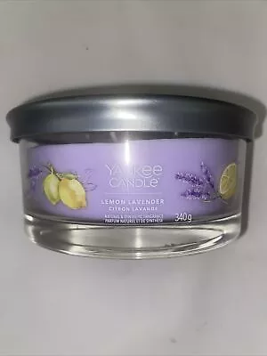 Yankee Candle 5 Wick Medium Tumbler Lemon Lavender • £19