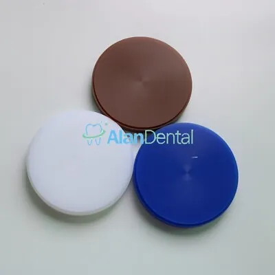 5 Pcs Dental Lab Wax Blocks Wax Blank Disc Lab Materials Wieland Milling System • $49.49