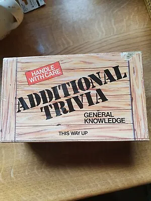 Additional Trivia General Knowledge Cards • £1.50