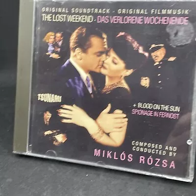 Miklos Rozsa - The Lost Weekend + Blood On The Sun CD Film Score Tsunami Records • $25