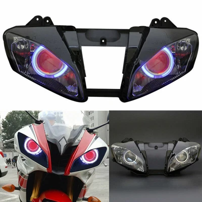 $369.95 • Buy Blue Angel Red Demon Eye HID Projector Assembly HeadLamp For Yamaha YZF-R6 08-15