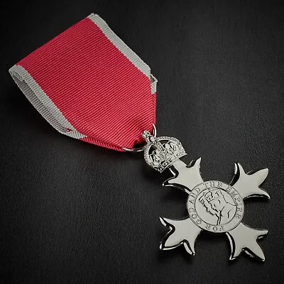 Full Size Replica Member Of The British Empire MBE Medal. Civil Award/Ribbon • £9.99