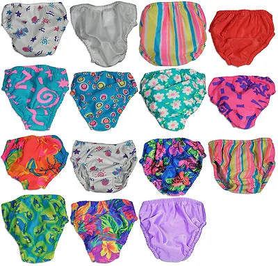 My Pool Pal Baby Infant Girls Reusable Swim Diaper Cover Runs 2 Sizes Small • $4