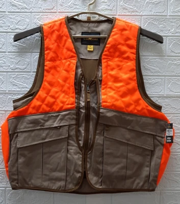 $54.99 • Buy New Cabela's Upland Traditions Vest Multi Pockets Blaze/Tan Color Size Medium
