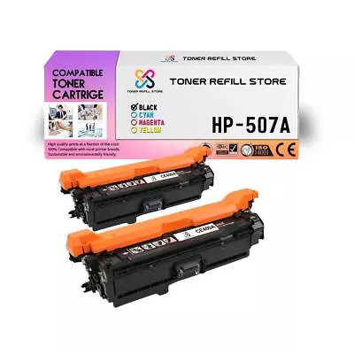 2Pk TRS 507A Black Compatible For HP LaserJet M551dn Toner Cartridge • $80.09