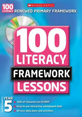 £10.82 • Buy 100 New Literacy Framework Lessons For Year 5 With CD-Rom (100 Literacy Framewor