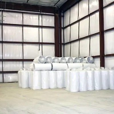 100sqft (4'x25') SOLID White Foam Reflective Vapor Heat Barrier Insulation R7-21 • $54.44