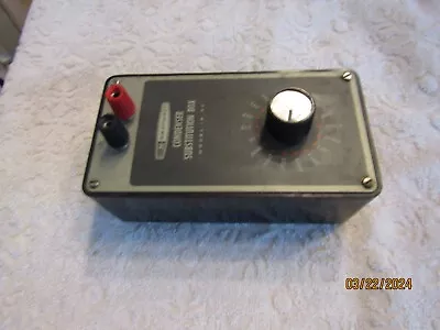 Vintage Heathkit Condenser Substitution Box Model IN-22 Series 519 6802A 1965 • $19.99