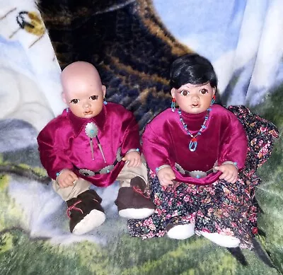 $40 • Buy 2~Val Shelton Dolls~Southwestern Style ~18  