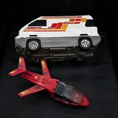 Vintage MASK Slingshot 1986 Kenner M.A.S.K. RV And Plane No Driver  READ • $74.80