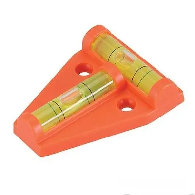 2 Way Mini Spirit Level Leveller Tool Trailer Caravan Motorhome Camper-van Table • £1.98