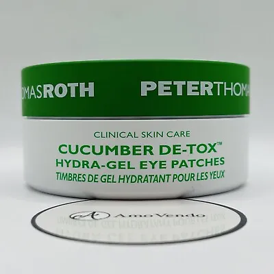 Peter Thomas Roth Cucumber Detox Eye Patches Full Size (60 Single Pads 30 Pairs) • $19.16