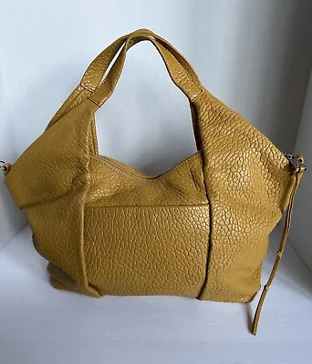 Vince Camuto Steph Tote Shoulder Bag Crossbody Strap Sz Large Turmeric Color EUC • $69.99