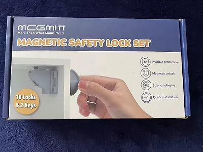 Magnetic Safety Invisible Cupboard Lock Baby Child Pet Proof Drawer Security • £16