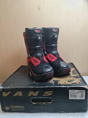 Vans Men's Technical BOA Snowboard Boots Uk Size 9 • £400