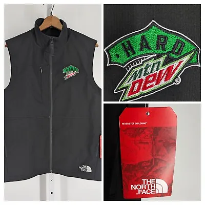 North Face TNF Castle Rock Vest Jacket Hard Mountain Dew Promo Embroidered M NWT • $109.99
