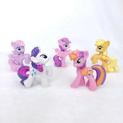  My Little Pony 2  Minifig Lot Of 6 Hasbro 2010 Beachberry Sweetsong Skywishes • $9.79