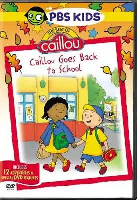 Caillou:caillou Goes Back To S - Dvd - Very Good • $4.59