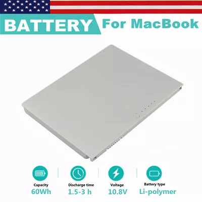 A1175 Battery For Macbook Pro 15  A1211 A1226 A1260 A1150 (2006-2008Ver) MA348 • $25.99