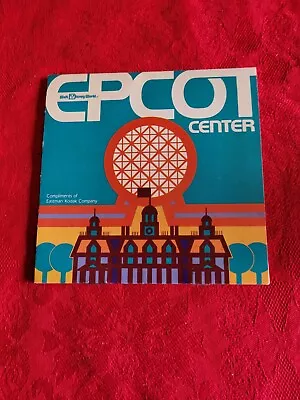 Walt Disney World Epcot Center 1982 Eastman Kodak Souvenir Information Wheel Map • $2.99