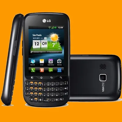 LG Optimus Pro C660 3MP BT FM GPS QWERTY GSM EDGE Quadband 3G Android Smartphone • $129.99