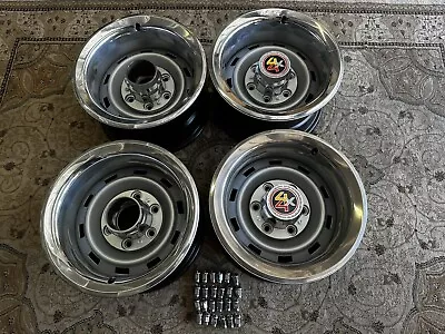 1967-72-87chevy Gmc Truck 4x4 6 Lug 15x8 Gm Original Truck Rallysgm Rings & Cap • $1350