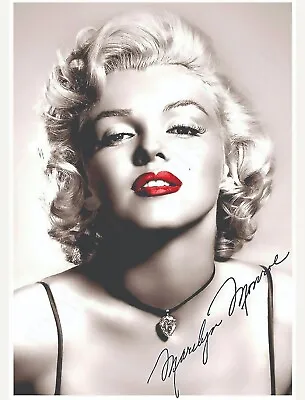 Marilyn Monroe 8.5x11 Signed Photo Autograph Signature Original Poster Reprint • $9.95