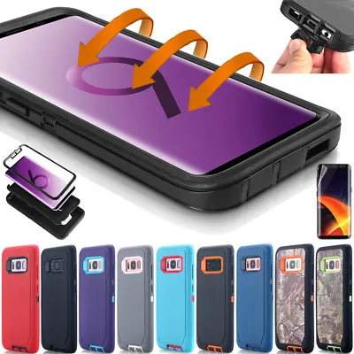 For Samsung Galaxy Note 20 Ultra S20+ S10+ S9+ Case Shockproof Heavy Duty Cover • $11.99