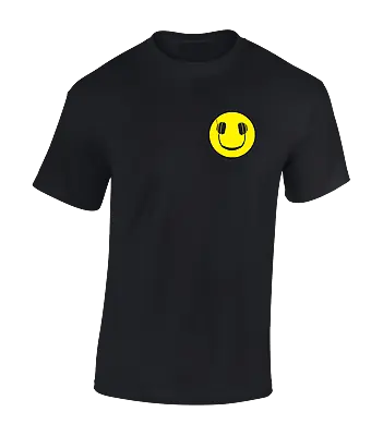 £7.99 • Buy Smile Headphones Lb Mens T Shirt Funny Cool Music Dj Design Gift Idea Vinyl