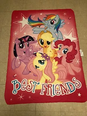 Northwest My Little Pony Best Friends Throw Blanket 58 In X 41 1/2 In • $25