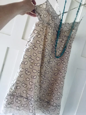 $12 • Buy 🌼Levis Cross Back Sundress 14 MayB2 12 L XL 16 2XL 100% Cotton Nude Black Beach