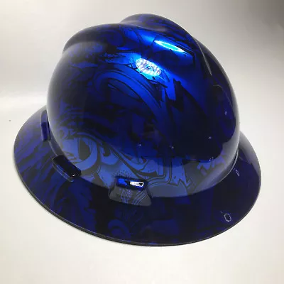 Hydro Dipped MSA Full Brim Candy Translucent Blue Grafiti   • $115